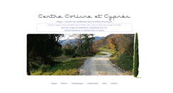 Desktop Screenshot of colline-et-cypres.fr